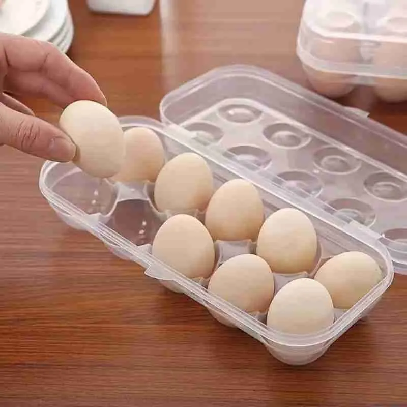Recipiente Porta Ovos Com 10 Cavidades