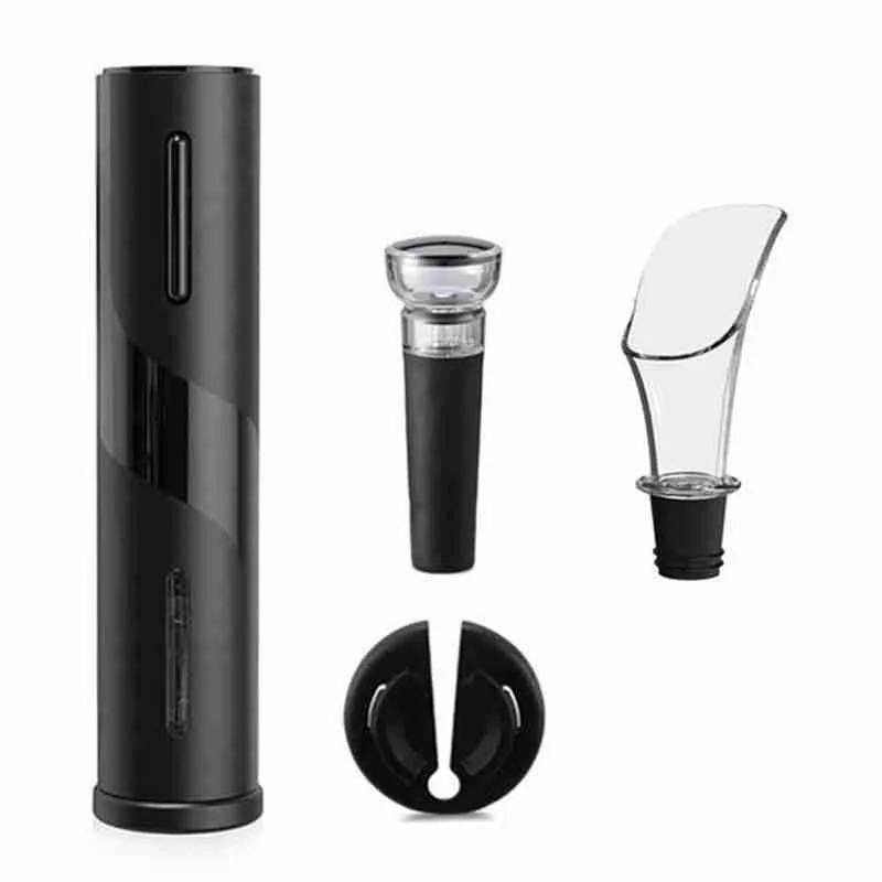 Kit Abridor de Vinhos Saca Rolhas Elétrico Automático - Imagem 4