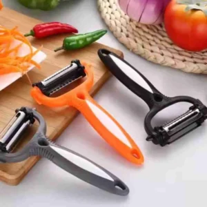Descascador Fatiador Multifuncional De Alimentos 3 Lâminas