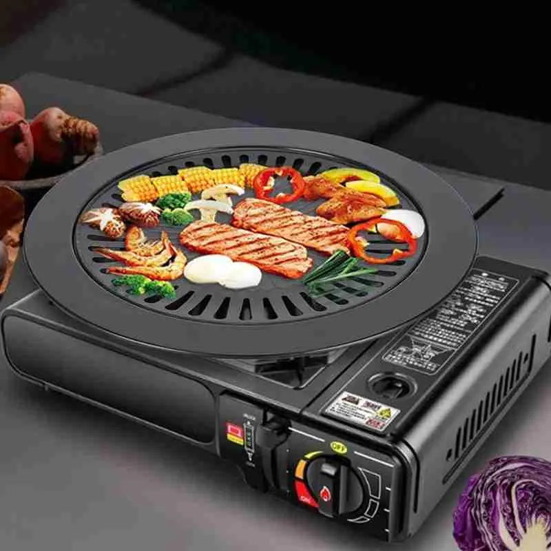 Assadeira Churrasqueira De Ferro Fogão Para Grelhar Assar Alimentos - Imagem 2