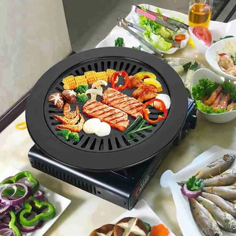 Assadeira Churrasqueira De Ferro Fogão Para Grelhar Assar Alimentos - Imagem 3