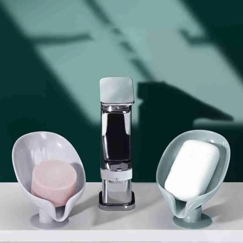 Suporte Folha Porta Sabonete Saboneteira Para Banheiro Pia Fixação Ventosa