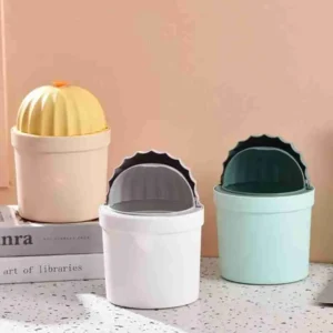 Mini Lixeira Com Tampa Multiuso