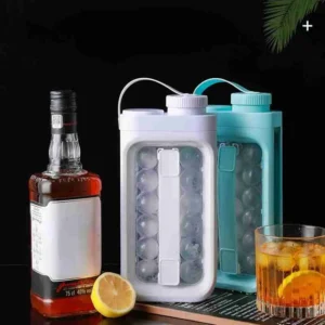 Garrafa Forma de Gelo Com Alça Para Transporte