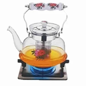 Chaleira De Vidro Alta Qualidade Resistente Vai Ao Fogo