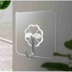 Gancho Adesivo Suporte Inox Parede Sem Furos