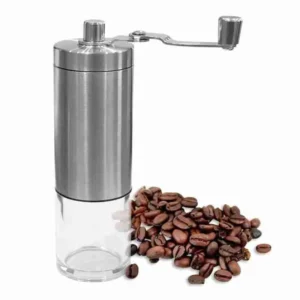 Moedor de café Manual Inox e Acrílico