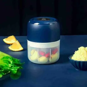 Mini Processador Triturador De Alimentos Alho Elétrico 100ml