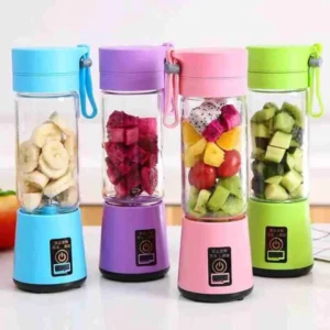 Mini Liquidificador Mixer Juice Garrafa Portátil USB Recarregável – 6 Lâminas – Atacado