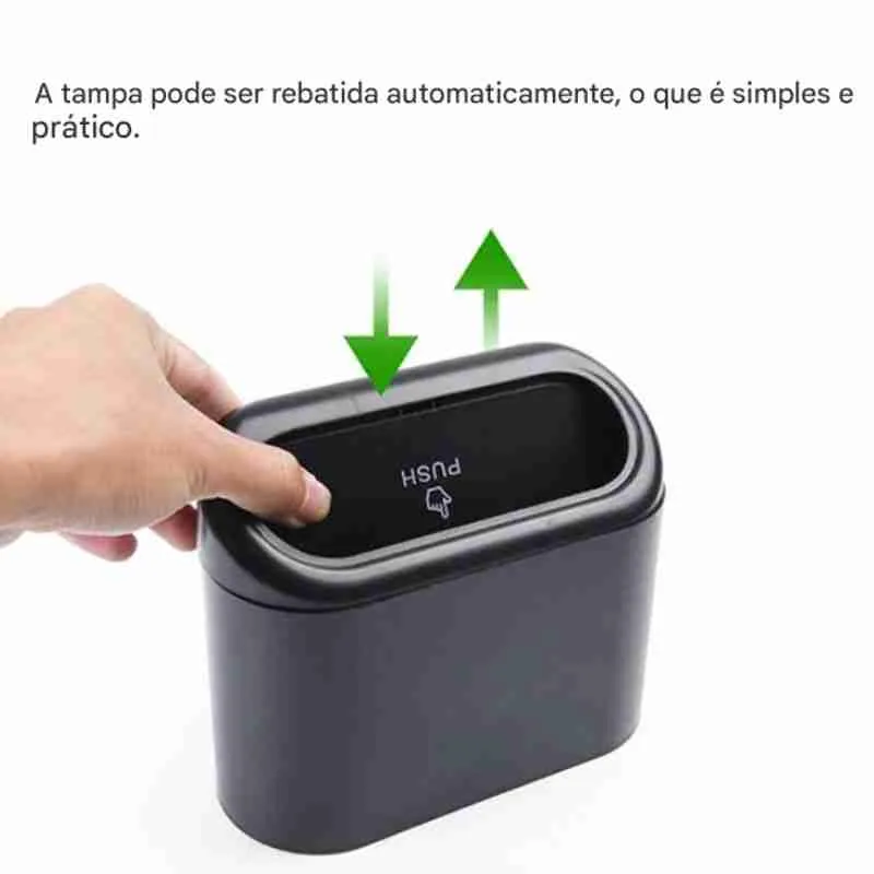 Lixeira Automotiva Lixo Para Carro - Imagem 8
