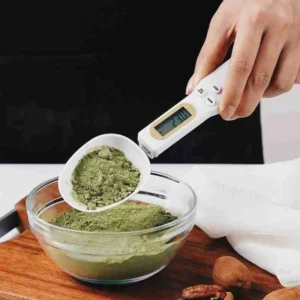 Colher Balança LCD Digital Medidora Eletrônica Casa Cozinha Até 300g