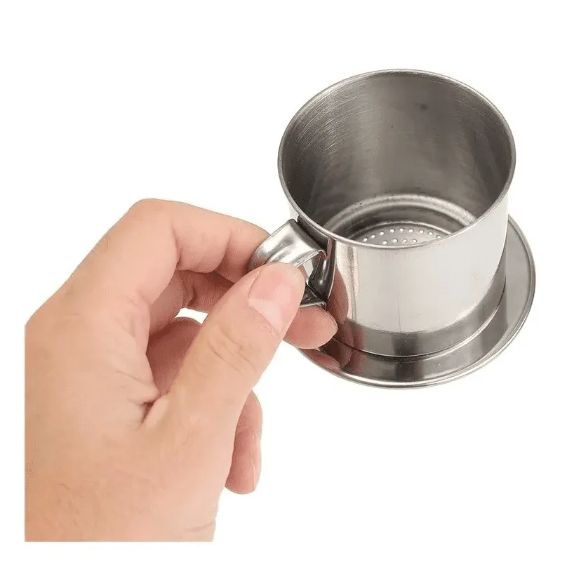 Cafeteira Vietnamita Filtro Gotejador Barista Café Gourmet - Imagem 5