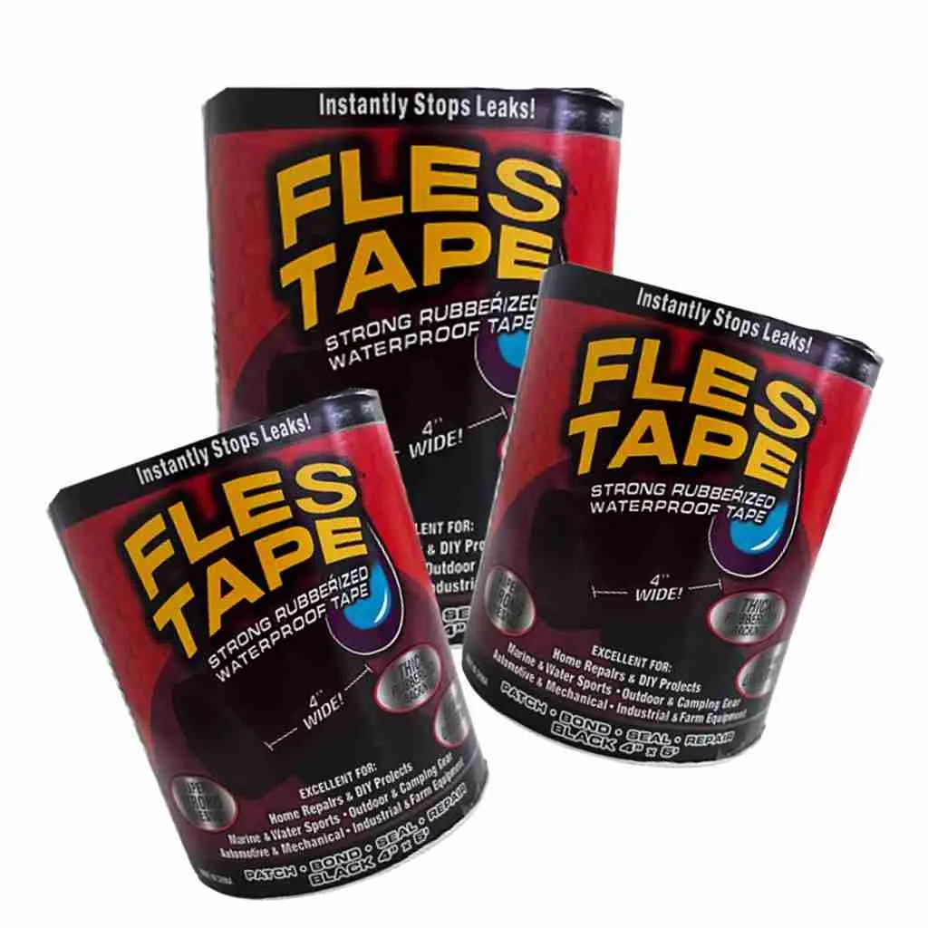 Fita Adesiva Para Reparos Fles Tape Black - Imagem 2