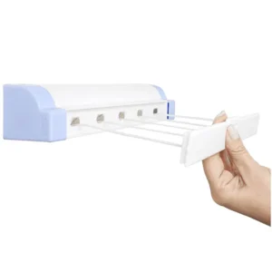 Varal de Parede Automático Retrátil Secalux 5 Cordas 4,1m