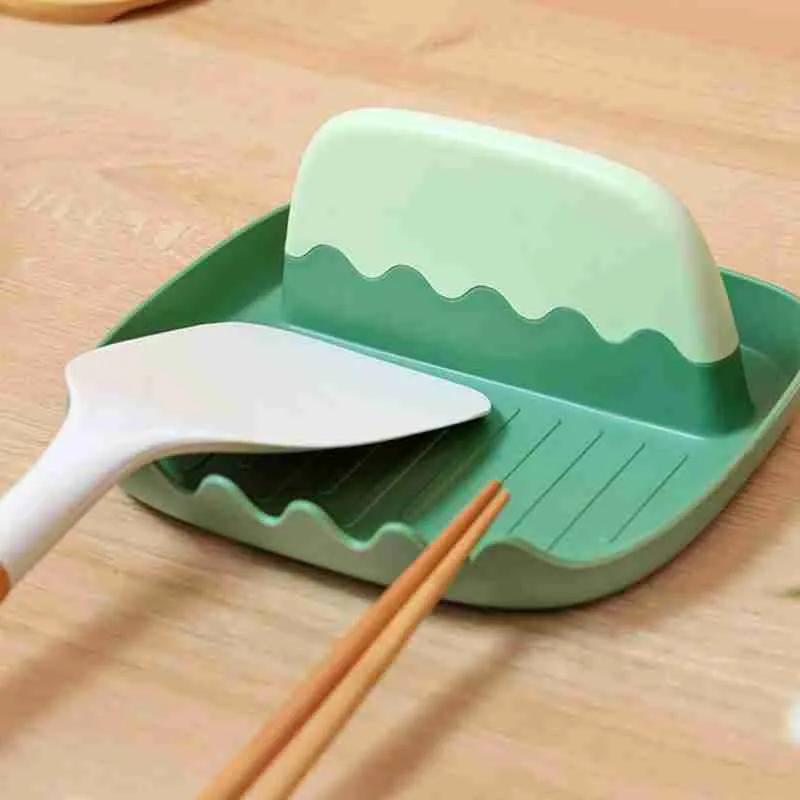 Suporte Descanso Apoio Colher Talheres Bancada Pia Cozinha - Imagem 3