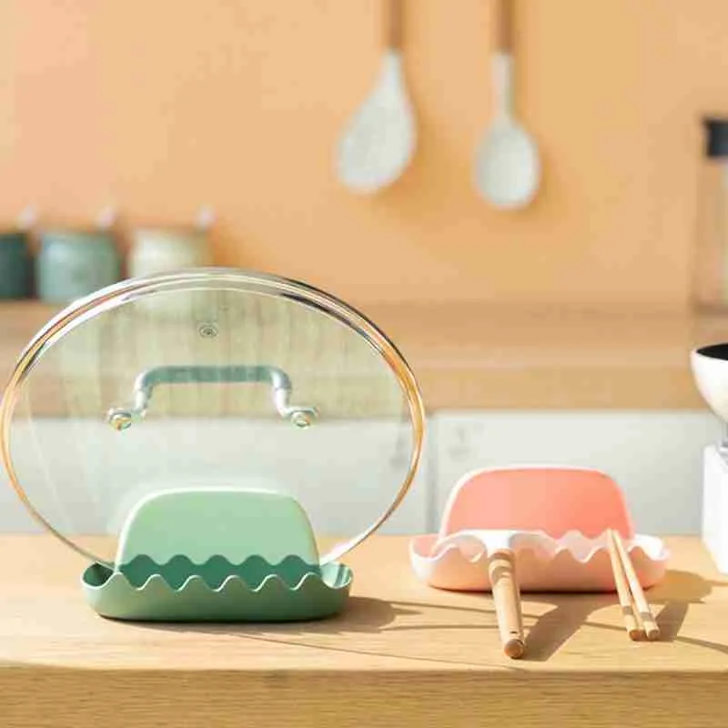 Suporte Descanso Apoio Colher Talheres Bancada Pia Cozinha - Imagem 4