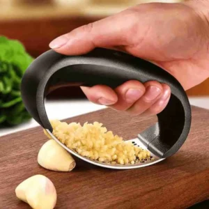 Espremedor Ralador Triturador de Alho e Cebola em Aço Inoxidável