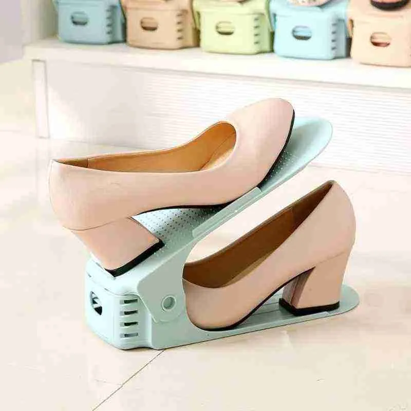 Organizador de Calçados Tênis e Sapato Rack Sapateira Altura Regulável - Imagem 2