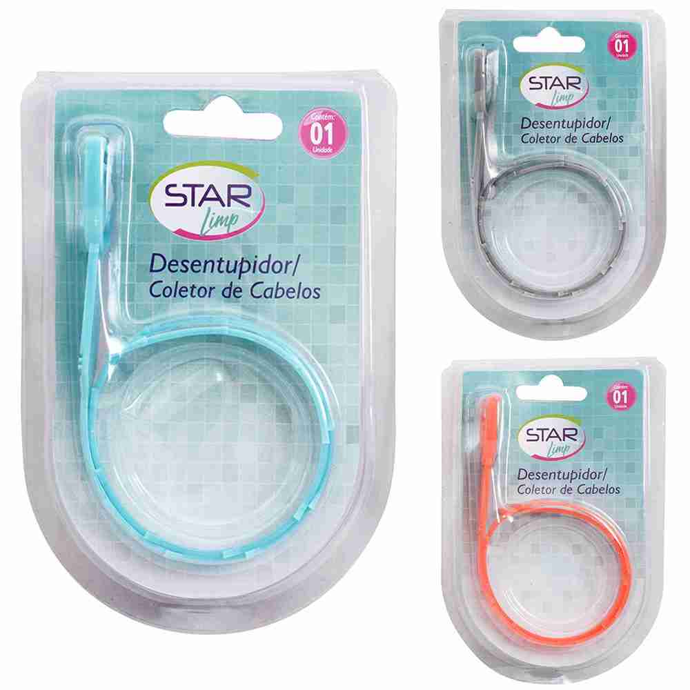 Desentupidor Coletor de Cabelos Pia Ralos Lavabos Hair Cleaner - Imagem 5