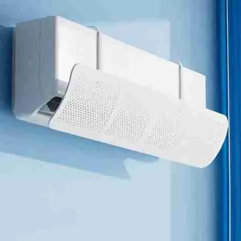 Defletor de Ar Condicionado Split Direcionador de Vento Universal Ajustável - Imagem 4