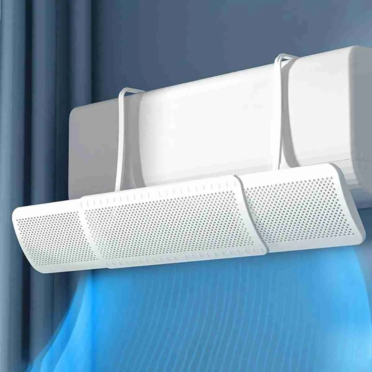 Defletor de Ar Condicionado Split Direcionador de Vento Universal Ajustável - Imagem 6