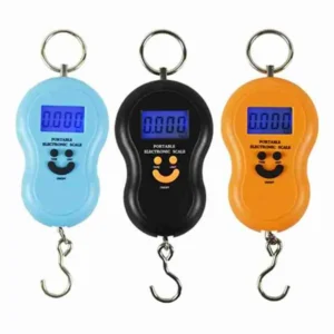 Balança Portátil Digital Precisão Mão Bolsa Mala Peixe Até 50kg