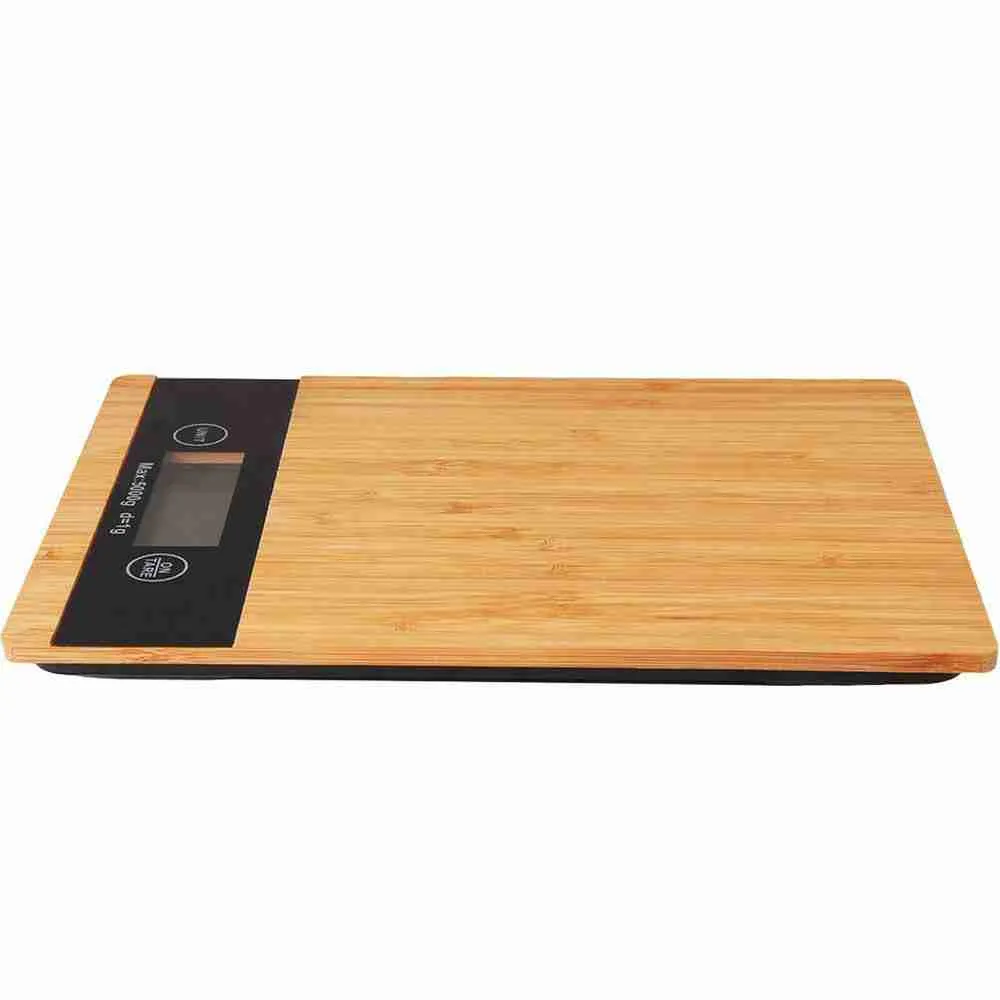 Balança Precisão Digital Cozinha em Madeira Escala 1g à 5 kg - Imagem 5