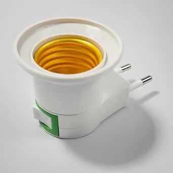 Soquete Tomada Bocal para Lampada E27 Liga – Desliga – Branco – Bivolt 110V 220V - Imagem 2