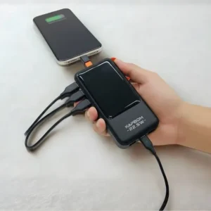 Power Bank 30000mAh Super Rápido com Lanterna LED