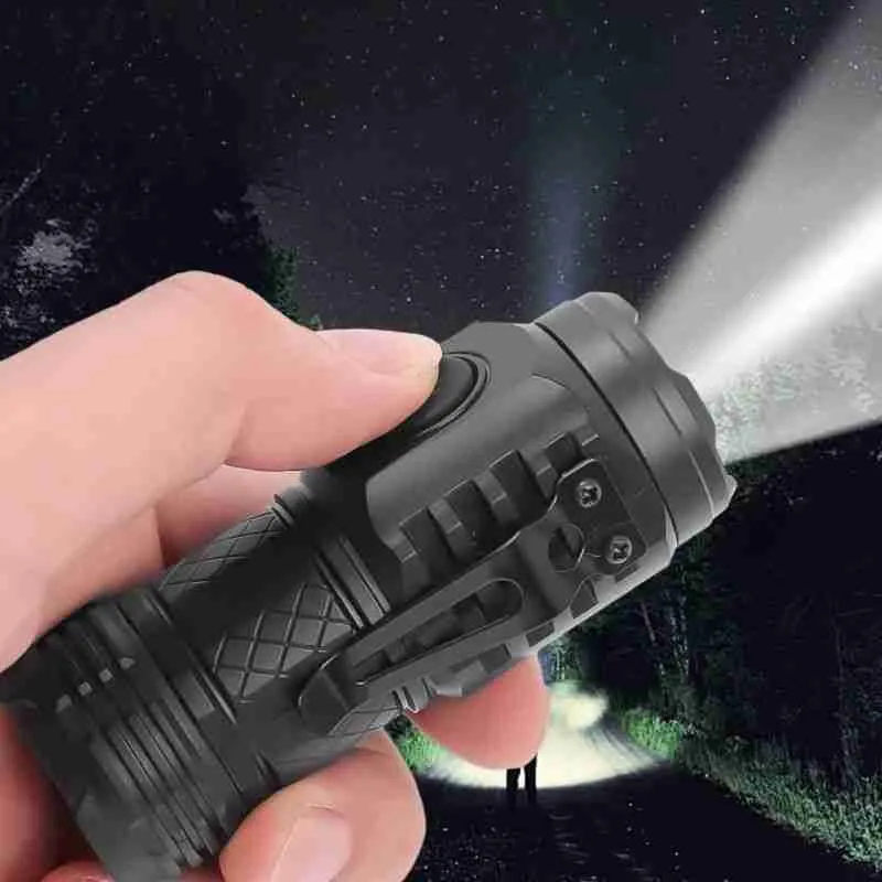 Mini Lanterna Pequena Portatil LED Recarregável