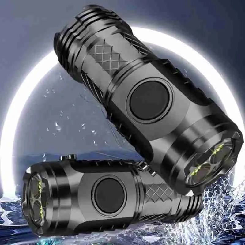 Mini Lanterna Pequena Portatil LED Recarregável - Imagem 3