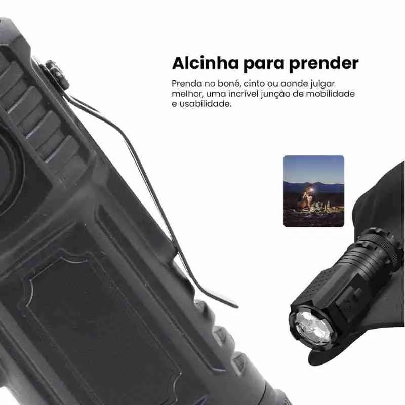 Mini Lanterna Pequena Portatil LED Recarregável - Imagem 8