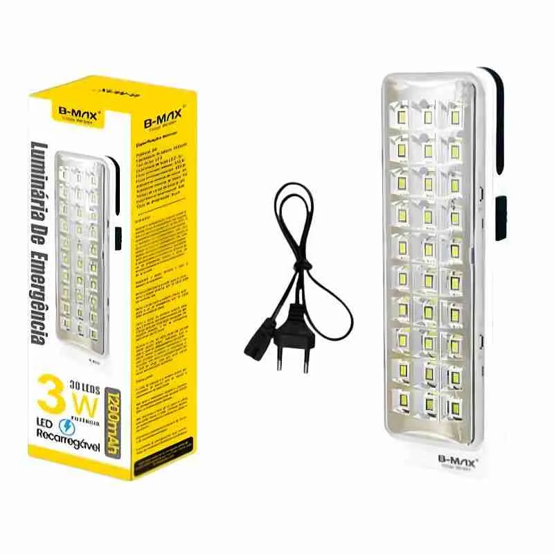 Luminária de Emergência 30 LEDs - Imagem 9