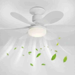 Lâmpada Luminária Ventilador De Teto C/ Controle Remoto 30W