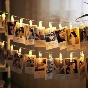 Varal Cordão De LED Decorativo Para Fotos