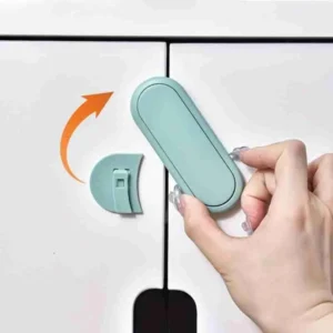 Trava de Segurança Para Portas e Gavetas Sem Furos