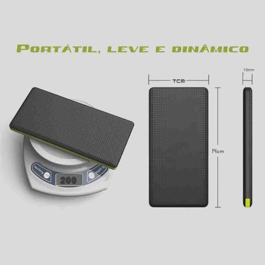 Power Bank Universal 10.000 Mah Carregador Celular Compatível Android e IPhone - Imagem 4