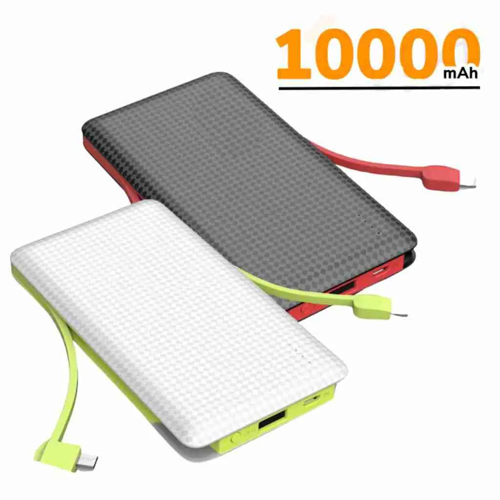 Power Bank Universal 10.000 Mah Carregador Celular Compatível Android e IPhone - Imagem 7