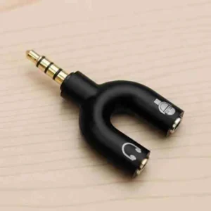 Adaptador Splitter P2 X P3 Audio Headset Fone Microfone