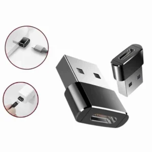Adaptador Plug USB C Fêmea Para USB 2.0