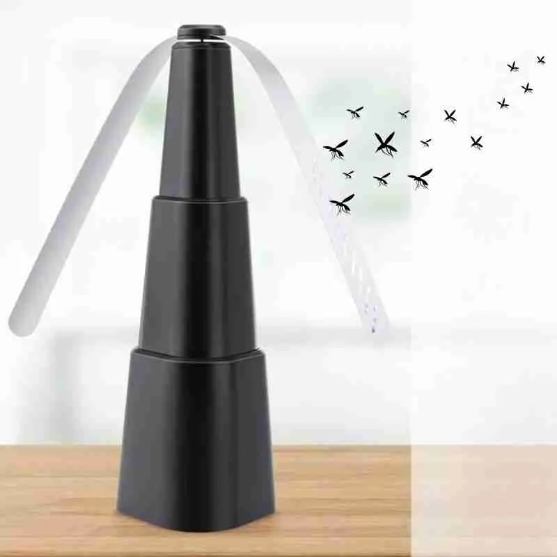 Ventilador Repelente Espanta Moscas E Mosquitos - Imagem 3