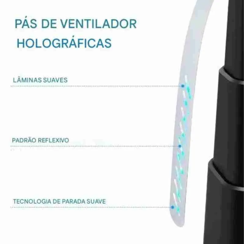 Ventilador Repelente Espanta Moscas E Mosquitos - Imagem 7
