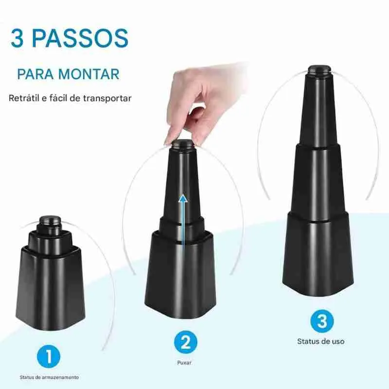 Ventilador Repelente Espanta Moscas E Mosquitos - Imagem 8