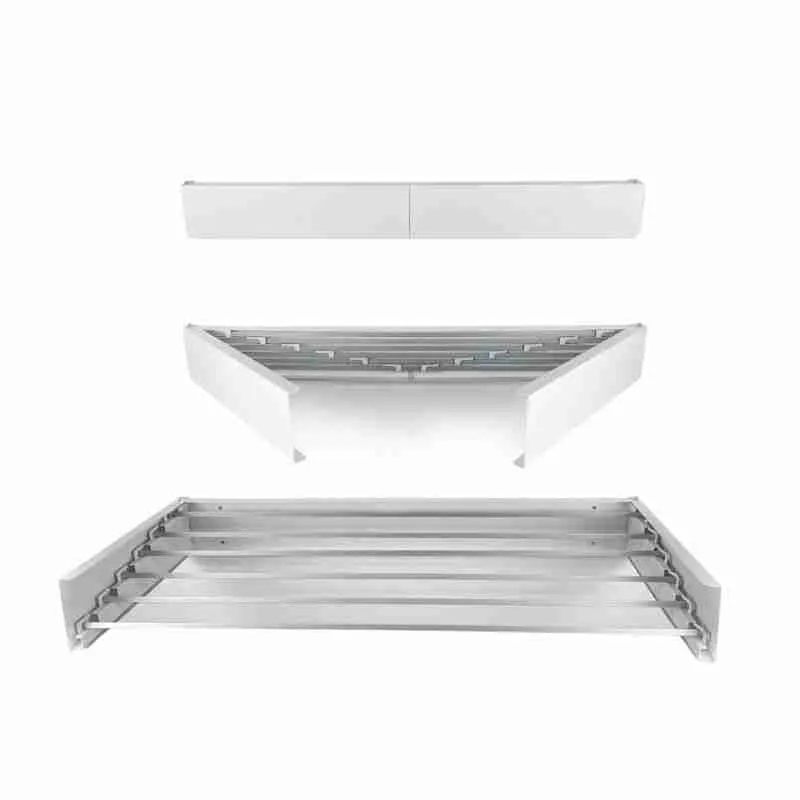 Varal De Parede Retrátil Invisível Mágico - Imagem 5