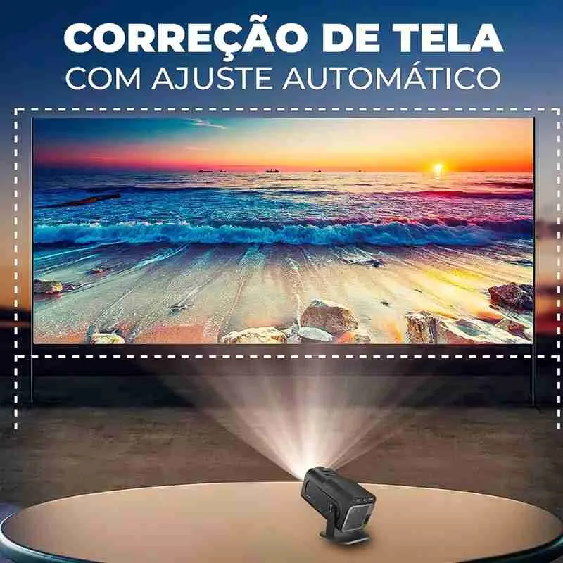 Projetor Full HD Wifi6 4k Android - Imagem 3