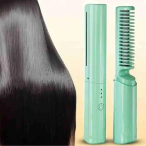 Mini Pente De Alisamento Capilar Recarregável