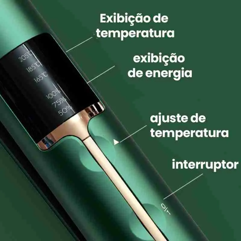 Mini Chapinha Prancha De Bolsa Sem Fio Portátil USB Recarregável - Imagem 4