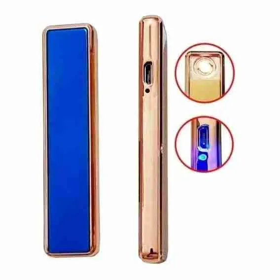 Isqueiro Elétrico Eletrônico Usb Recarregável - Imagem 2