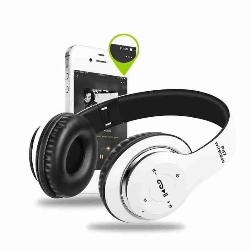 Fone De Ouvido Bluetooth 5.0 Sem Fio P47 - Imagem 2