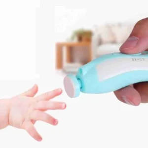 Cortador Aparador Lixa de Unha de Bebê Recém Nascido Elétrico